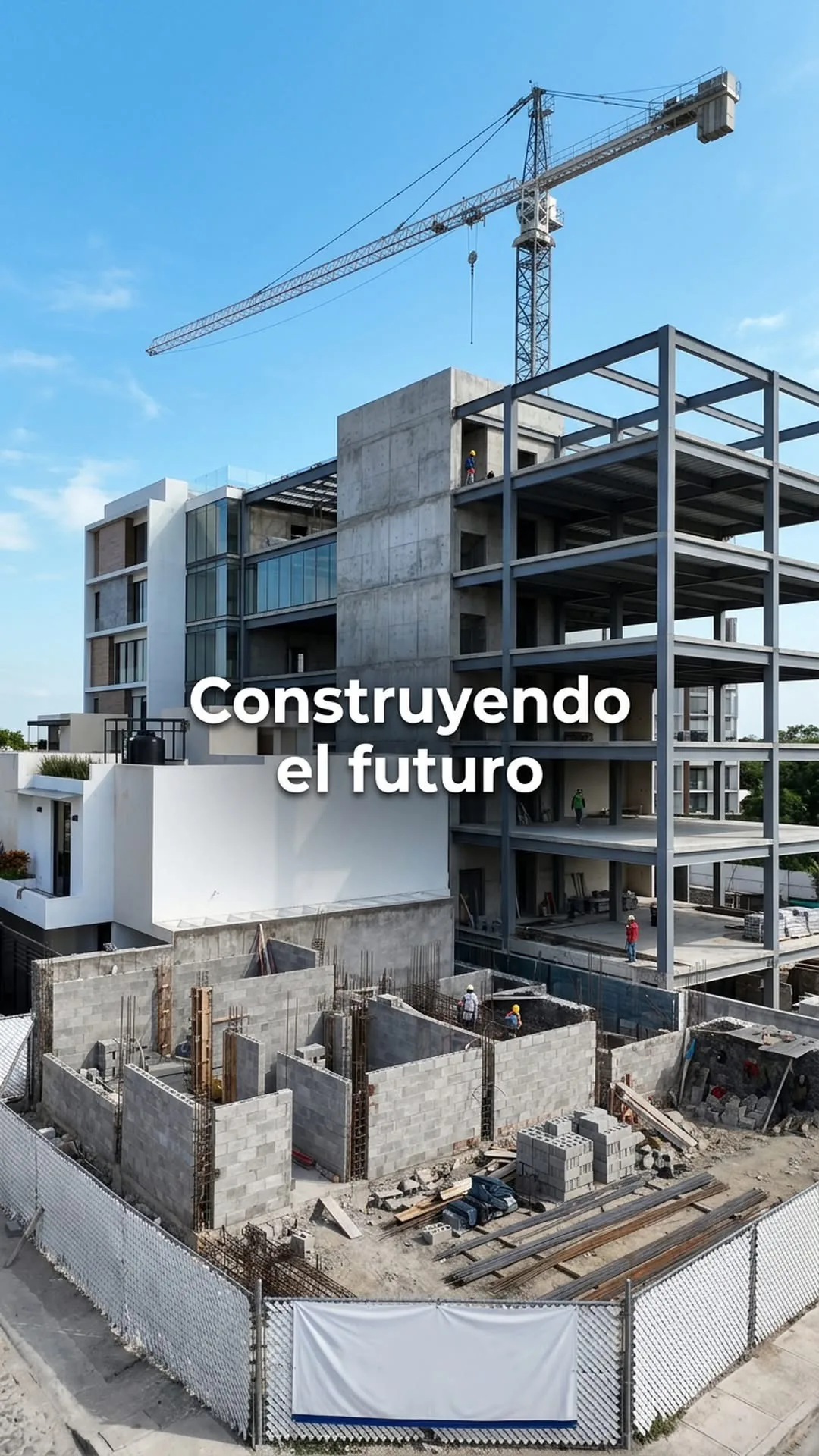 Edificio en proceso de construcción